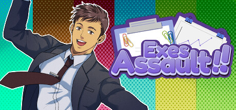 浪漫喜剧视觉小说游戏《Exes Assault!!》暂不支持中文-咸鱼单机官网