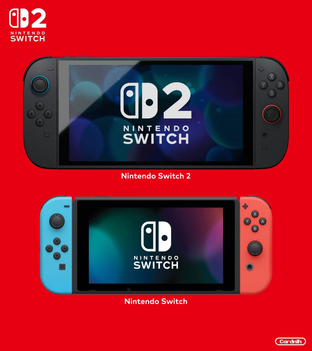 任天堂公布Switch 2：屏幕尺寸和整体尺寸比前代更大，性能升级-咸鱼单机官网